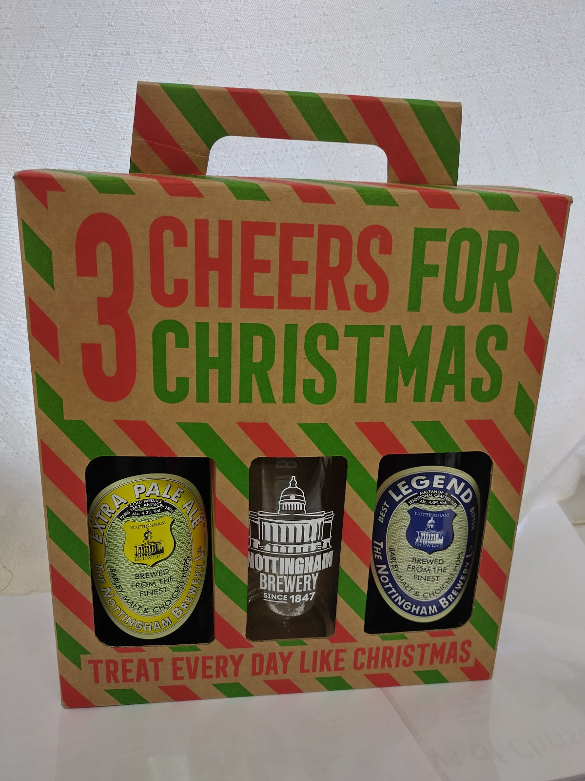Christmas Gift Pack 2 Bottles and a Glass