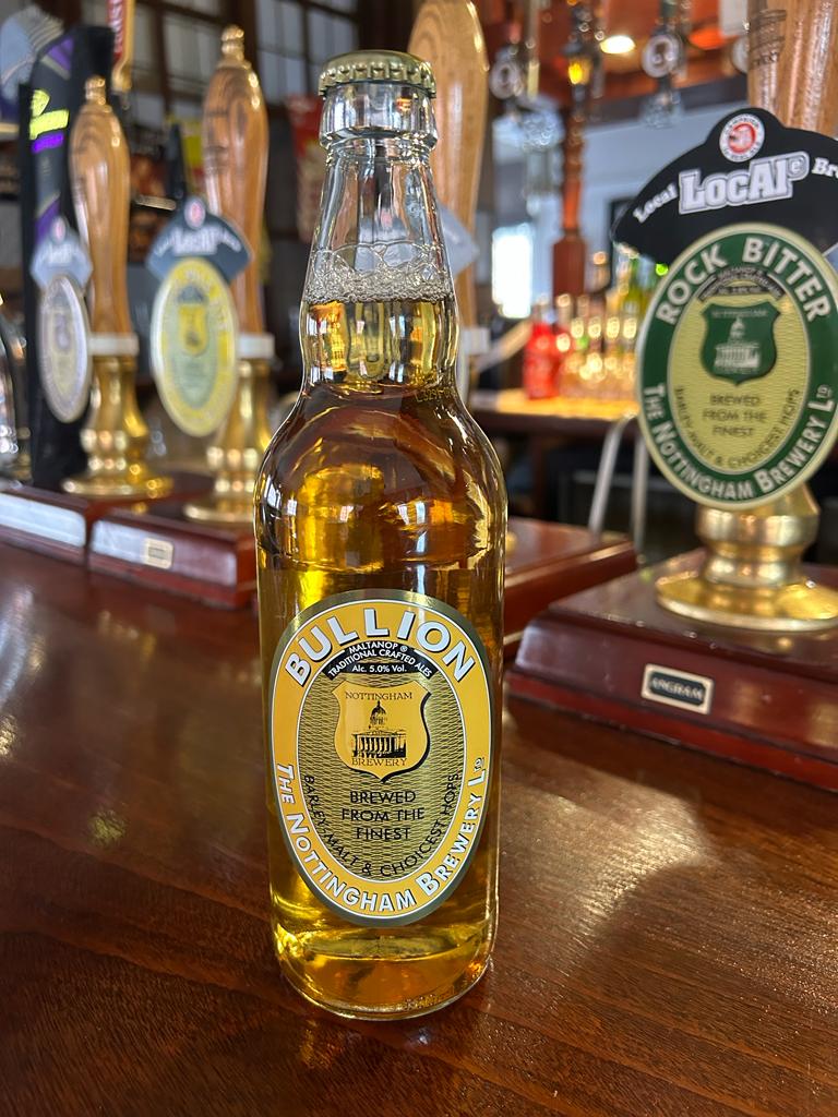 Bottle of Beer on a bar